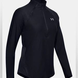 Under Armour Women’s UA Mileage Zip Run Pullover Black